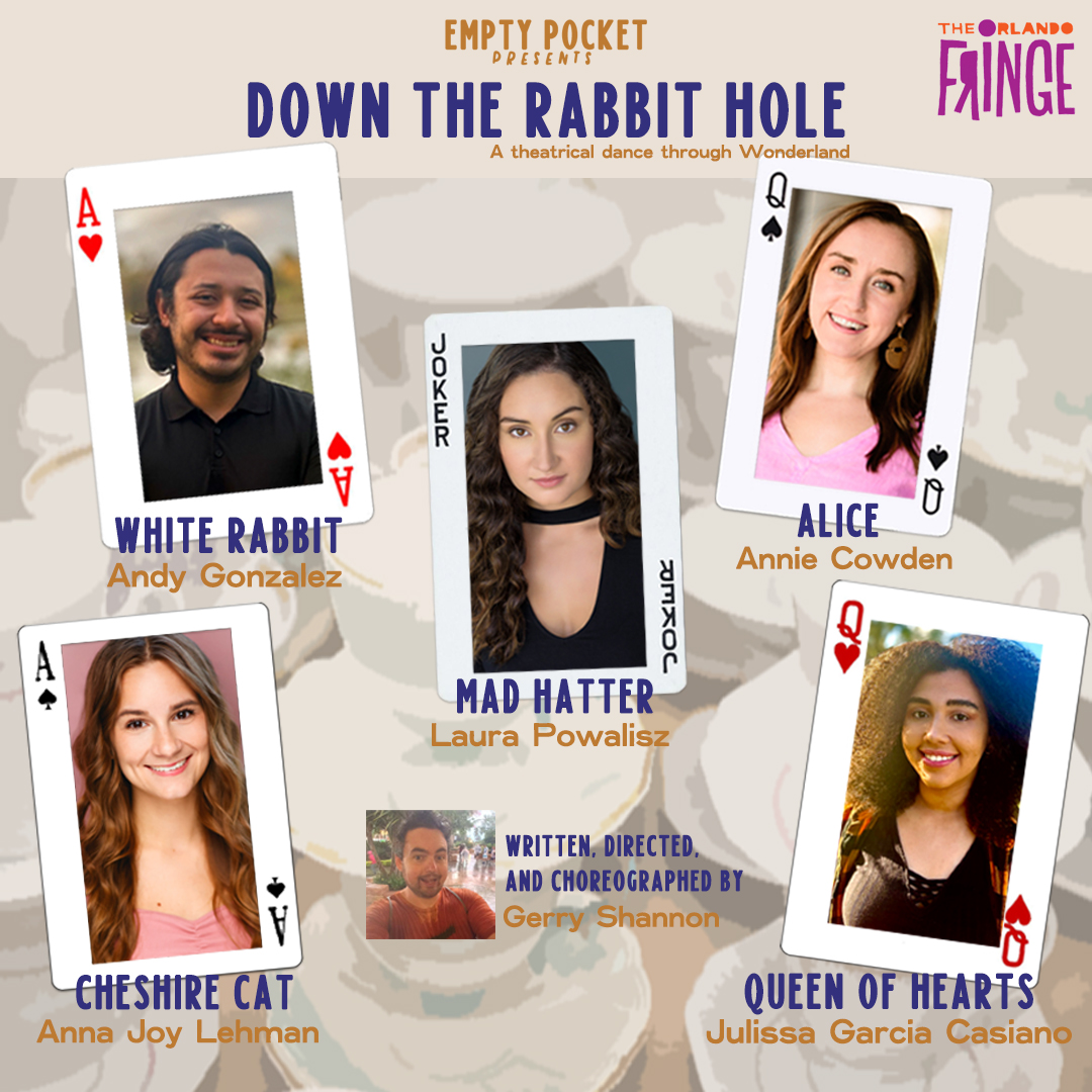 Cast of Down the Rabbit Hole - Fringe 2025